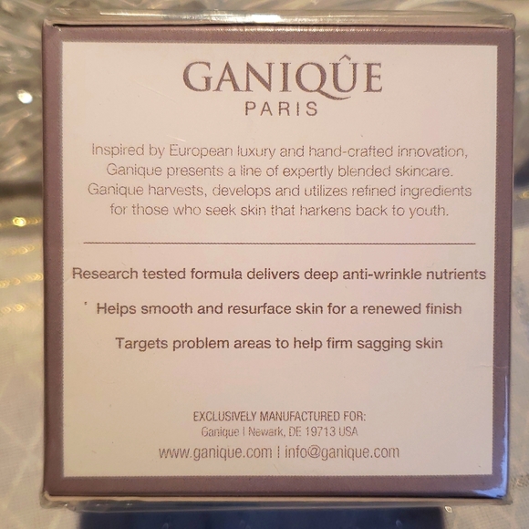 Ganique Paris Hyaluronic Anti-Wrinkle Cream NIB Wine Peptides USA 🎉HP🎉 - Picture 5 of 7